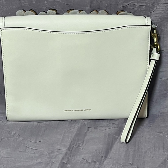 Coach Courier Wristlet w/ Floral Appliqué - Picture 2 of 9